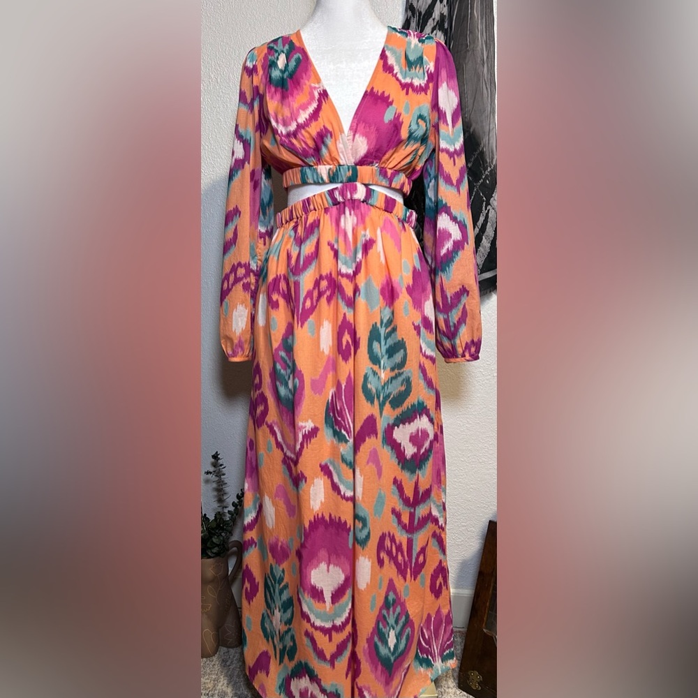 NWT Banjanan Ikat Camila Dress Size Small $385